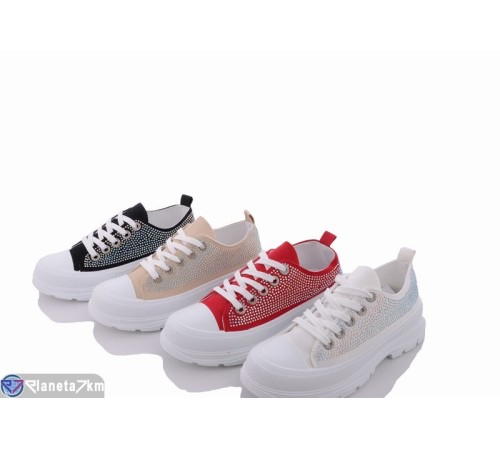 Кросівки жіночі на весну/осінь (8 пар р.36-41) мікс  "Emin"