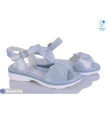 Дитячі босоніжки на літо (8 пар р.31-36) блакитний  "Laifakids"