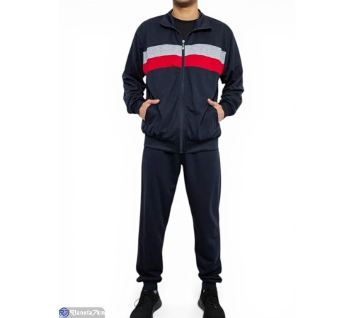 Спортивний костюм чоловічий на весну/осінь (6 шт. р.сетка M-3XL) мікс  "Masari"