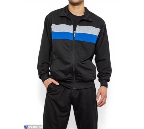 Спортивний костюм чоловічий на весну/осінь (6 шт. р.сетка M-3XL) мікс  "Masari"