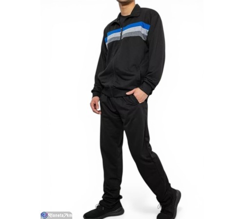Спортивний костюм чоловічий на весну/осінь (6 шт. р.сетка M-3XL) мікс  "Masari"