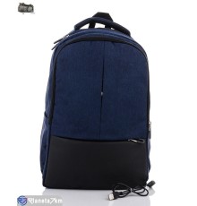 Чоловічий рюкзак 44*30*13 см,  синій  "BESTBAG"