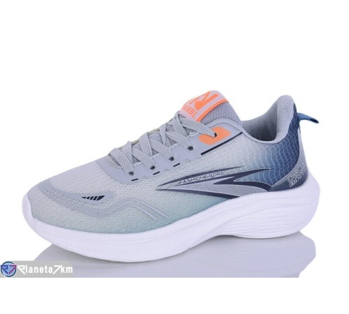 Кросівки жіночі на весну/осінь (8 пар р.36-41) сірий  "DIKO"