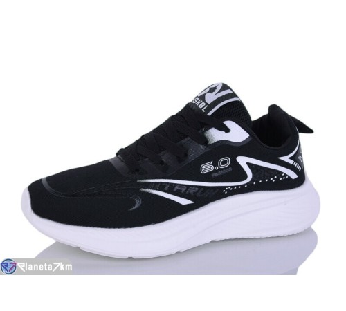 Кросівки жіночі на весну/осінь (8 пар р.36-41) чорний  "DIKO"