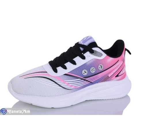 Кросівки жіночі на весну/осінь (8 пар р.36-41) рожевий  "DIKO"