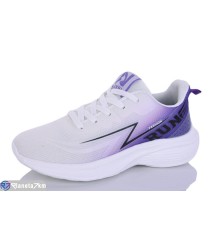 Кросівки жіночі на весну/осінь (8 пар р.36-41) фіолетовий  "DIKO"