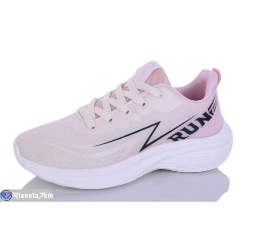 Кросівки жіночі на весну/осінь (8 пар р.36-41) рожевий  "DIKO"