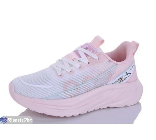 Кросівки жіночі на весну/осінь (8 пар р.36-41) рожевий  "DIKO"