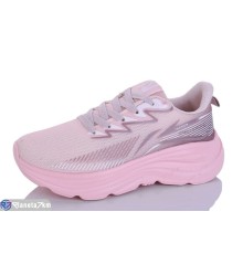 Кросівки жіночі на весну/осінь (8 пар р.36-41) рожевий  "DIKO"