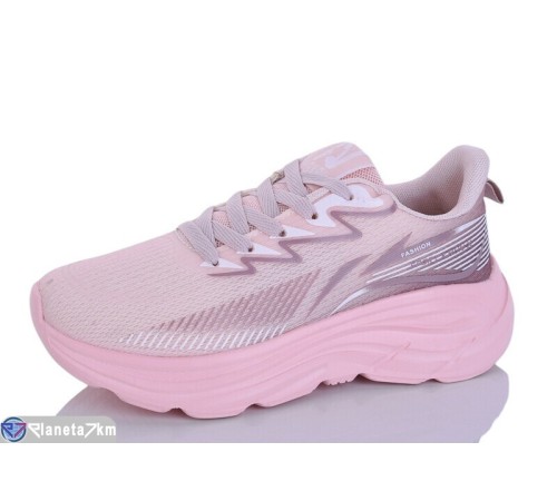 Кросівки жіночі на весну/осінь (8 пар р.36-41) рожевий  "DIKO"