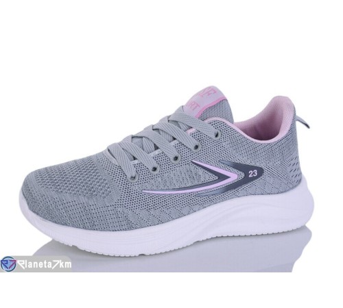 Кросівки жіночі на весну/осінь (8 пар р.36-41) сірий  "DIKO"