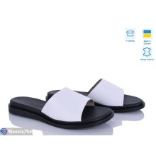 Шлепки жіночі на літо (6 пар р.37-40) білий  "Daman"