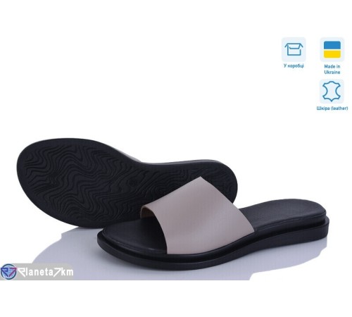 Шлепки жіночі на літо (6 пар р.37-40) бежевий  "Daman"