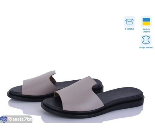 Шлепки жіночі на літо (6 пар р.37-40) бежевий  "Daman"