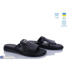 Шлепки жіночі на літо (6 пар р.37-40) чорний  "Daman"