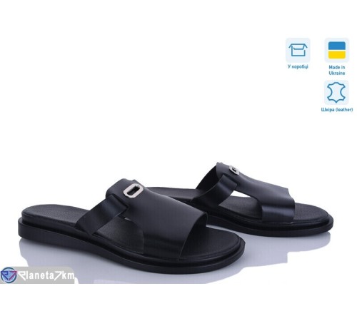 Шлепки жіночі на літо (6 пар р.37-40) чорний  "Daman"