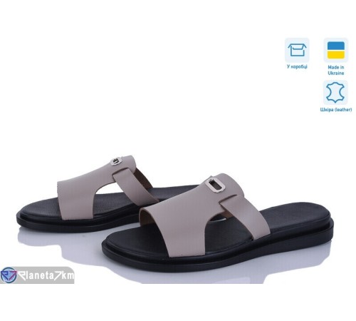 Шлепки жіночі на літо (6 пар р.37-40) бежевий  "Daman"