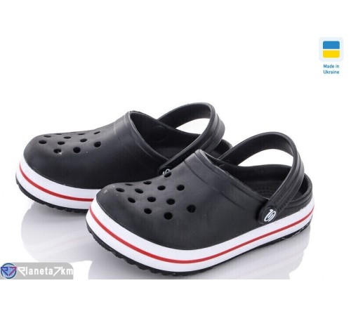 Кроки дитячі на літо (8 пар р.24-35) чорний  "LEO"