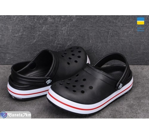 Кроки дитячі на літо (8 пар р.24-35) чорний  "LEO"