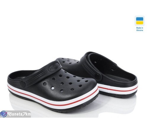 Кроки на літо (8 пар р.36-41) чорний  "LEO"