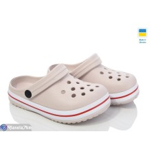 Кроки дитячі на літо (8 пар р.24-35) бежевий  "LEO"