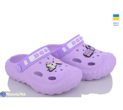 Кроки дитячі на літо (8 пар р.24-32) фіолетовий  "LEO"