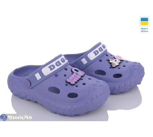 Кроки дитячі на літо (8 пар р.24-32) фіолетовий  "LEO"