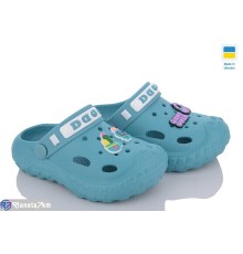 Кроки дитячі на літо (8 пар р.24-32) зелений  "LEO"