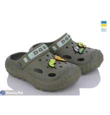 Кроки дитячі на літо (8 пар р.24-32) зелений  "LEO"