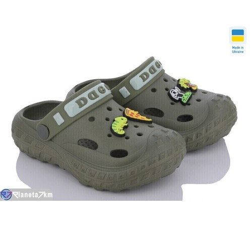 Кроки дитячі на літо (8 пар р.24-32) зелений  "LEO"