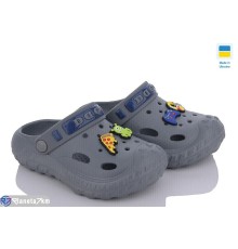 Кроки дитячі на літо (8 пар р.24-32) сірий  "LEO"