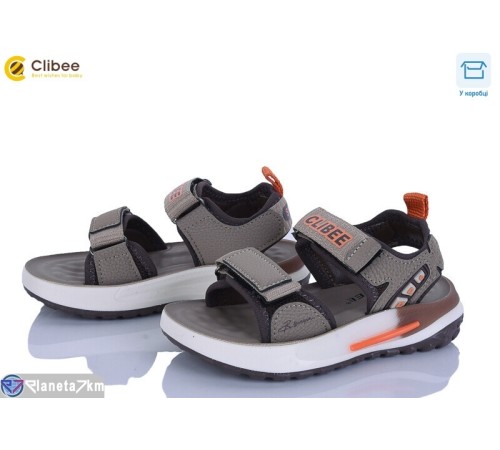 Сандалі дитячі на літо (6 пар р.26-31) коричневий  "BELIES"