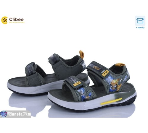 Сандалі дитячі на літо (6 пар р.26-31) зелений  "BELIES"