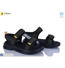 Сандалі дитячі на літо (6 пар р.34-39) зелений  "BELIES"