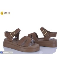 Дитячі босоніжки на літо (6 пар р.32-37) коричневий  "BELIES"