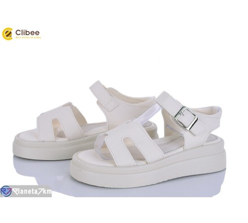 Дитячі босоніжки на літо (6 пар р.32-37) бежевий  "BELIES"