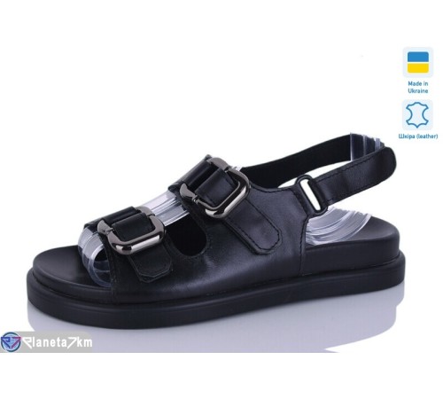 Босоніжки жіночі на літо (8 пар р.36-40) чорний  "Bogema"