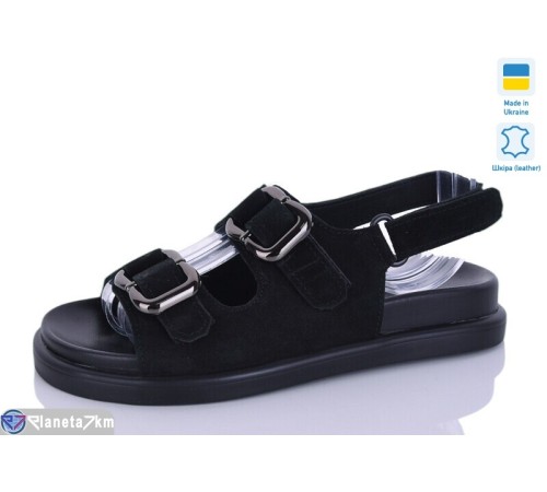 Босоніжки жіночі на літо (8 пар р.36-40) чорний  "Bogema"