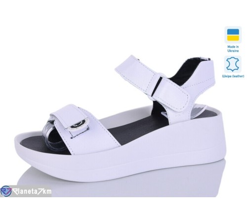 Босоніжки жіночі на літо (8 пар р.36-40) білий  "Bogema"