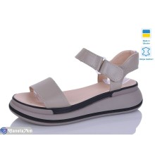 Босоніжки жіночі на літо (8 пар р.36-40) коричневий  "Bogema"