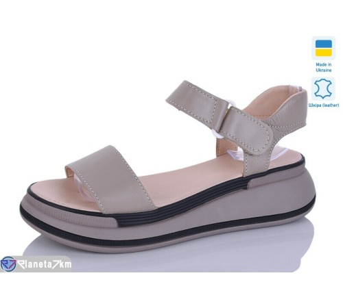 Босоніжки жіночі на літо (8 пар р.36-40) коричневий  "Bogema"