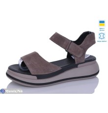 Босоніжки жіночі на літо (8 пар р.36-40) коричневий  "Bogema"