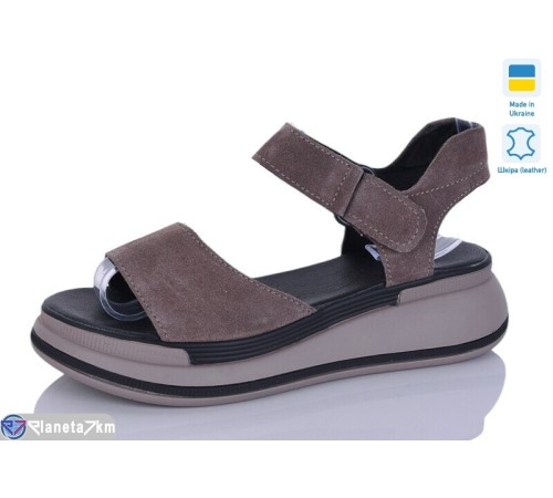 Босоніжки жіночі на літо (8 пар р.36-40) коричневий  "Bogema"