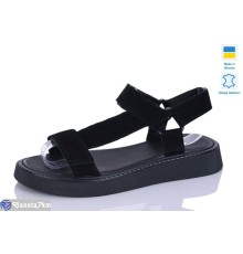 Босоніжки жіночі на літо (8 пар р.36-40) чорний  "Bogema"