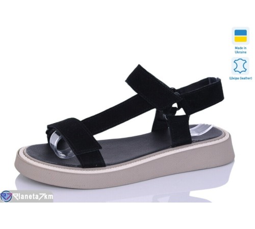Босоніжки жіночі на літо (8 пар р.36-40) чорний  "Bogema"