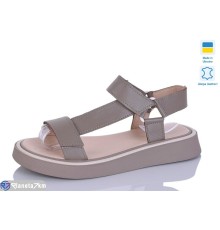 Босоніжки жіночі на літо (8 пар р.36-40) коричневий  "Bogema"