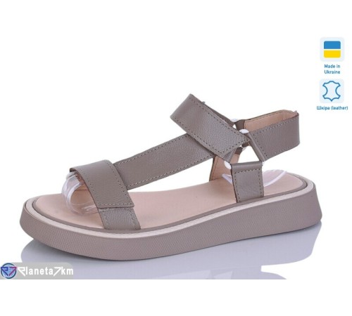 Босоніжки жіночі на літо (8 пар р.36-40) коричневий  "Bogema"