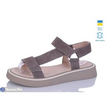 Босоніжки жіночі на літо (8 пар р.36-40) коричневий  "Bogema"