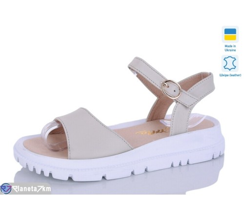 Босоніжки жіночі на літо (8 пар р.36-40) бежевий  "Bogema"