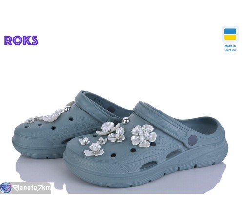 Кроки жіночі на літо (8 пар р.36-41) зелений  "Roks"